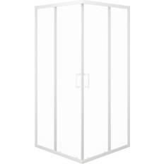 Brusevæg 120cm Aurlane Gullebo Brusevæg 120x200 cm Hvid 800x2000mm