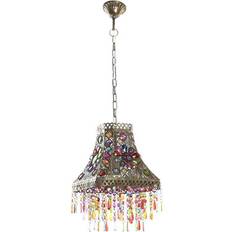 Cuivre Lustres Dkd Home Decor Metal Copper Multicolour Ceiling Light 40 W 50 W 28 x 28 x 30 cm Lustre