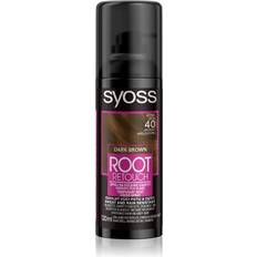 Hårfarve spray Syoss Root Retoucher Touch-up hårfarve rødder på spray Skygge Dark