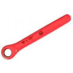 Wiha Hex Keys Wiha Box Wrench: Alloy Steel, Chrome, 6 Overall Lg, Std, Reversing 21329 1 Each Hex Key