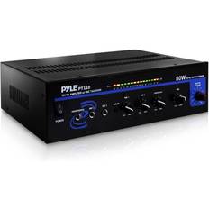 Amplifiers & Receivers Pyle Compact public address mono amplifier professional 50w mini home power audio