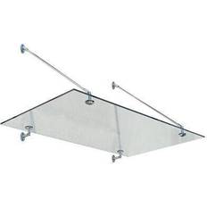 Zilver Dakuitrustingen Palram Canopia Taurus Deur En Veranda Luifel 140 x 90 x 40 cm