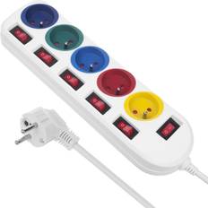 power strip power strip, ext. [Levering: 4-5 dage]