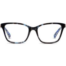 Women Glasses Kate Spade Cailye 0XP8-00 Blush Havana Blue Women Rectangle 5318-140