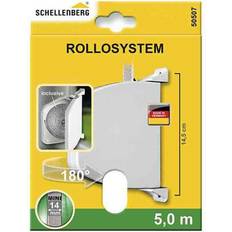 Bianco Rollotron Schellenberg 50507 Avvolgitore Tapparella Da Parete Adatto Per (Sistemi Di Avvolgimento)