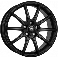 Autofelgen RC Design Satin black matt sbm 7x17 5x100 ET51