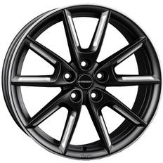 Borbet LX18 Black Matt Silver Spoke Rim 8x18 5/114.3 ET40 B72.6