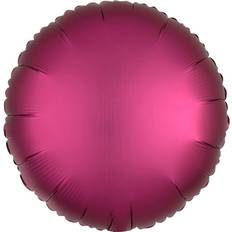 Amscan Anagram Pomegranate Circle Foil Balloons 5pcs