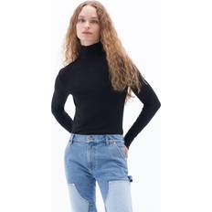 Filippa K Vrouw Tops Filippa K Ribgebreide Top - Zwart