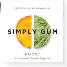 Chewing Gums Simply Gum Natural Chewing Gum Boost 15 Pieces