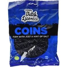 Liquorice Gustaf's Dutch Licorice Coins - Bag of 5.2oz