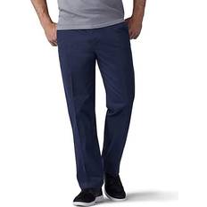 Lee Blåa Byxor Lee Herren Jeans Flat Front Straight - Khaki