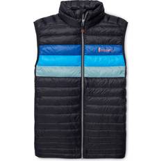 Cotopaxi Fuego Down Vest - Herr Black/Pacific Stripes
