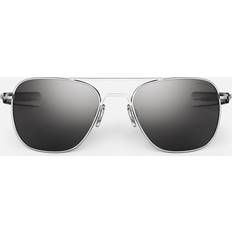 Randolph aviator Randolph Engineering Aviator Polarized Solglasögon - Silvriga