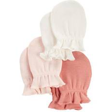 Babies Mittens Children's Clothing Carter's Baby Girls 3-Pack Mittens 0-3M Pink/White