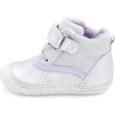 Silver Boots Stride Rite Kids Unisex Talley Boot