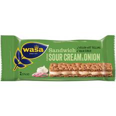 Wasa sandwich Wasa Sandwich Sour Cream & Onion 33g 24pak