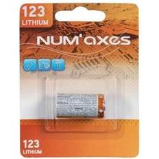 Cr123 Eyenimal Numaxes Pile Lithium 3 Volts CR123