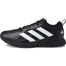 Gray Volleyball Shoes Adidas Women's Court Team Bounce 2.0 Sneaker, Black/Black/Grey