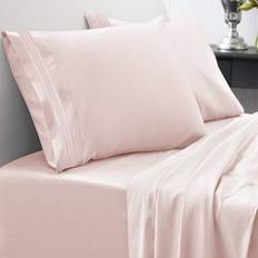 243.84 cm Underlakan Sweet Home Collection 1500 Thread Count Deep Bed Sheet Pink (243.84x)