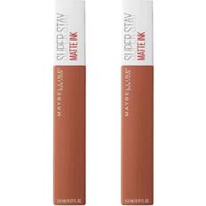 Cosmetics Maybelline Super Stay Matte Ink Un-nude Liquid Lipstick Fighter