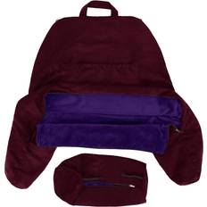 Microfiber Neck Pillows Microsuede Reversible Neck Pillow Purple (80x38.1cm)