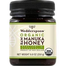 Organic Baking Wedderspoon Organic Raw Manuka Honey, KFactor 250g