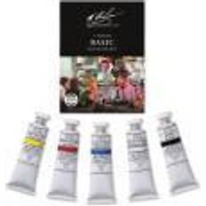 M. graham basic gouache set of 5, 15ml colors