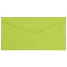 Jam Paper Monarch Envelopes 3.875 x 7.5 Ultra Lime Green 34097579I