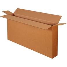 Mailing Boxes Partners Brand Side Loading Boxes, 54 x 8 x 28, Kraft, 5/Bundle HD54828FOL Quill