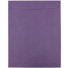 Blue Mailers Jam Paper 10 x 13 Open End Catalog Premium Envelopes Dark Purple 50/Pack