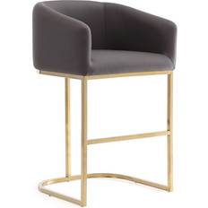 Manhattan Comfort Louvre Bar Stool