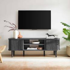 Gray TV Benches modway Contour 55" Stand TV Bench