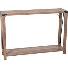 Furniture Flash Furniture Wyatt Modern Farmhouse 2 Entry Console Table