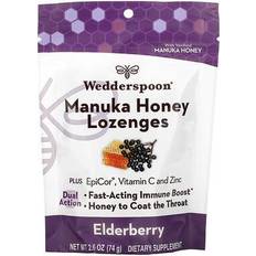 Manuka honey Wedderspoon Manuka Honey Lozenges Elderberry