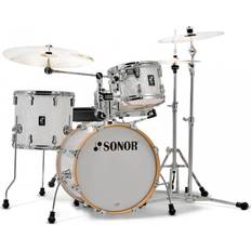 Weiß Schlagzeug Sonor Drumset AQ2 Bop Set WHP