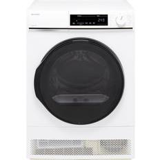 Sharp Tumble Dryers Sharp KD-NCB0S7GW9 10Kg Black, White