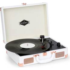 Systèmes Audio Auna Platine Vinyle Rétro LP USB AUX