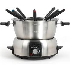 Gris Fondues Livoo Appareil À Fondue 1.8 L 8 Personnes 1000 W DOC263