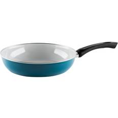 Kasseroller & Stegepander Riess Aquamarine Frying Pan 29 cm Blue White