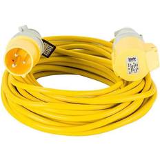 Electrical Cables sale Defender E85121 110V 16A 14m 2.5mm Yellow Extension Lead