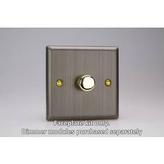 Drivers Varilight 1-Gang Matrix Kit For Rotary Dimmers Antique Brass