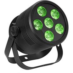 Machines de Fête Eurolite Silent Par 6 QCL Floor Projecteur PAR LED Nombre de LED (détails) 8 8 W noir