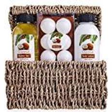 Geschenkboxen & Sets Accentra Geschenkset Coconut Seegrastruhe, Bade-, SPA Dusch Set