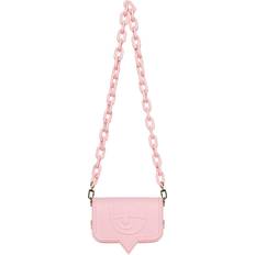 Chiara Ferragni Debossed Logo Crossbody Taske - Lyserød