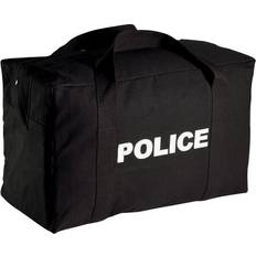 Rothco Canvas Large Police Logo Gear Bag, Black