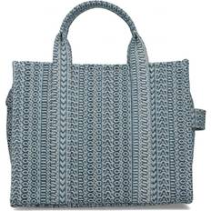 Marc Jacobs Sacs de courses Marc Jacobs Tote bag The Medium Coton Bleu