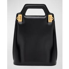 Ferragamo Black Mini Wanda Bag "001 NERO NERO" UNI