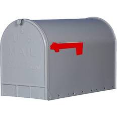 Silver Letterboxes & Posts Gibraltar Mailboxes Stanley Classic Galvanized Post