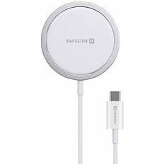 Charge iphone Swissten Iphone 15w quick charge usb-c cable magstick white